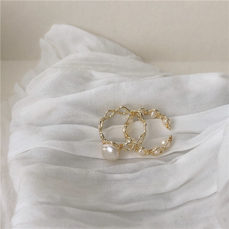 Pearl Gold Ring