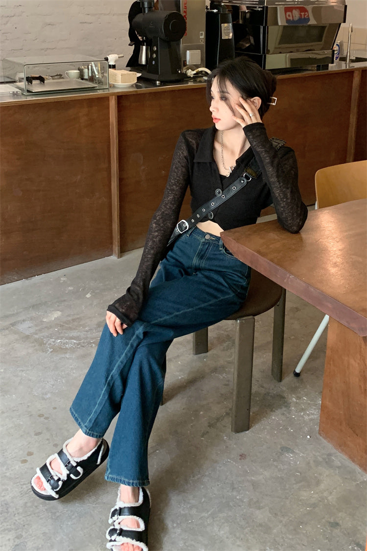 Dark Blue Slim Jeans