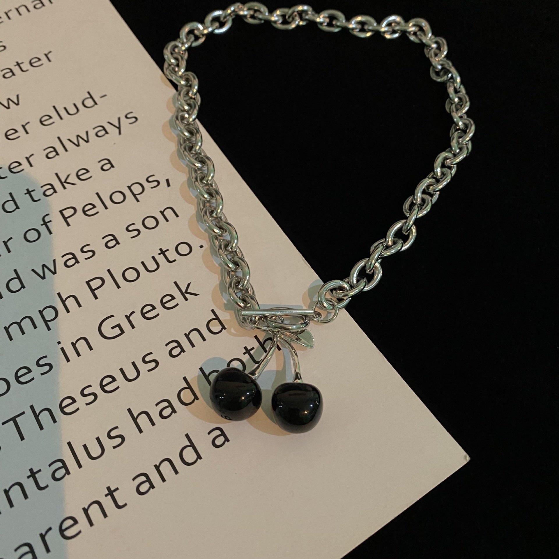 Black Cherry Necklace