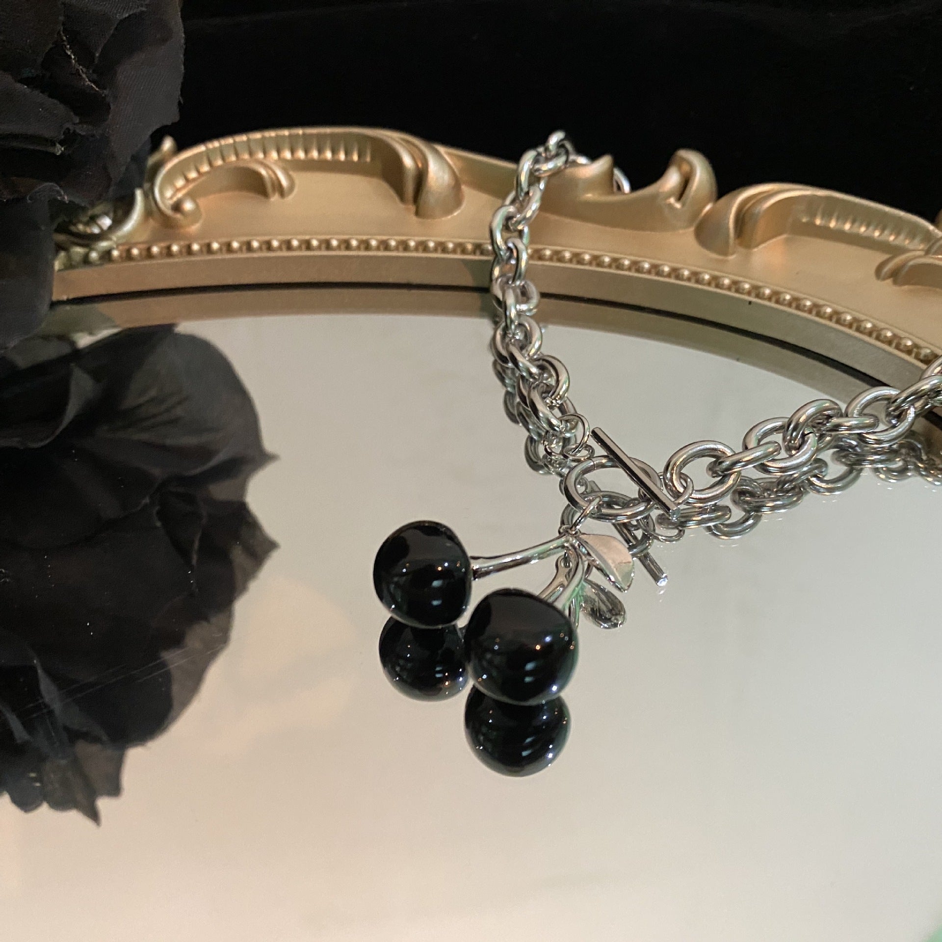 Black Cherry Necklace