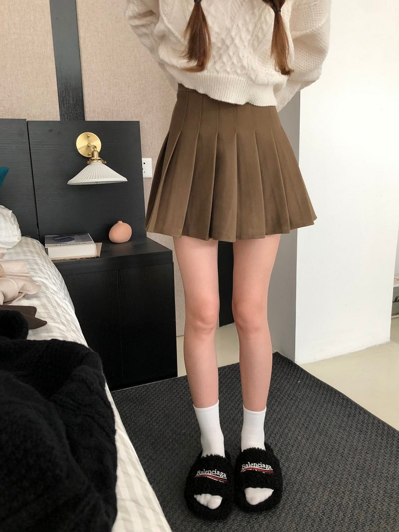 Multiple Color Plain Skirt