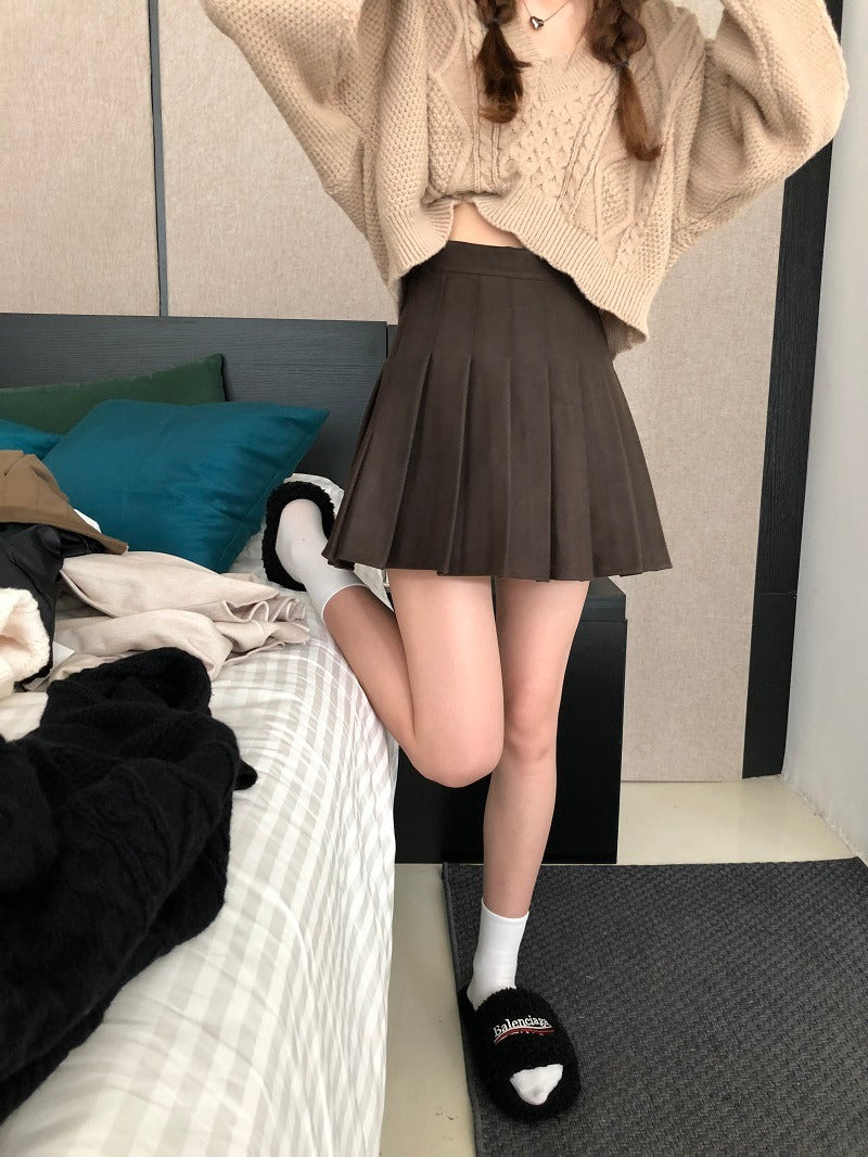 Multiple Color Plain Skirt