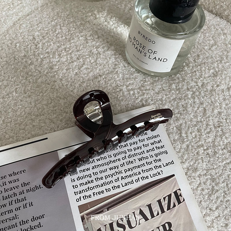 Wood Spirit Claw Clip
