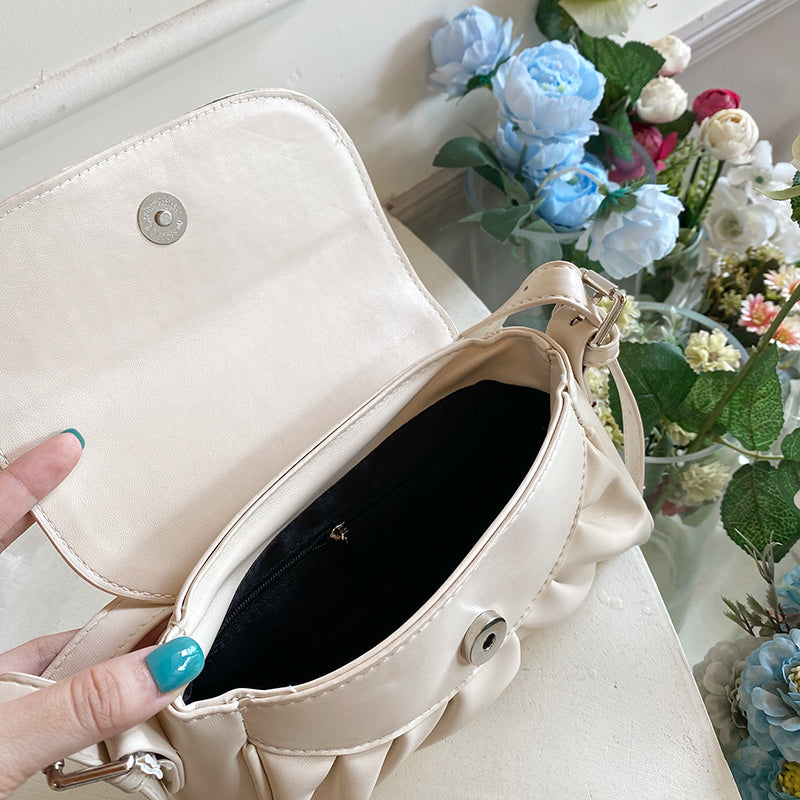 Edana Plain Ruffled Bag
