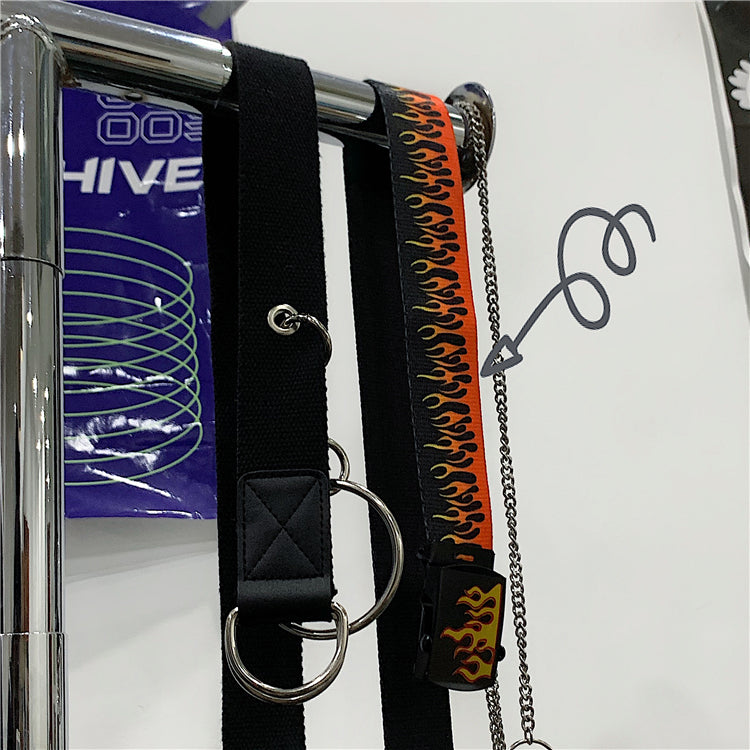 Flames belt