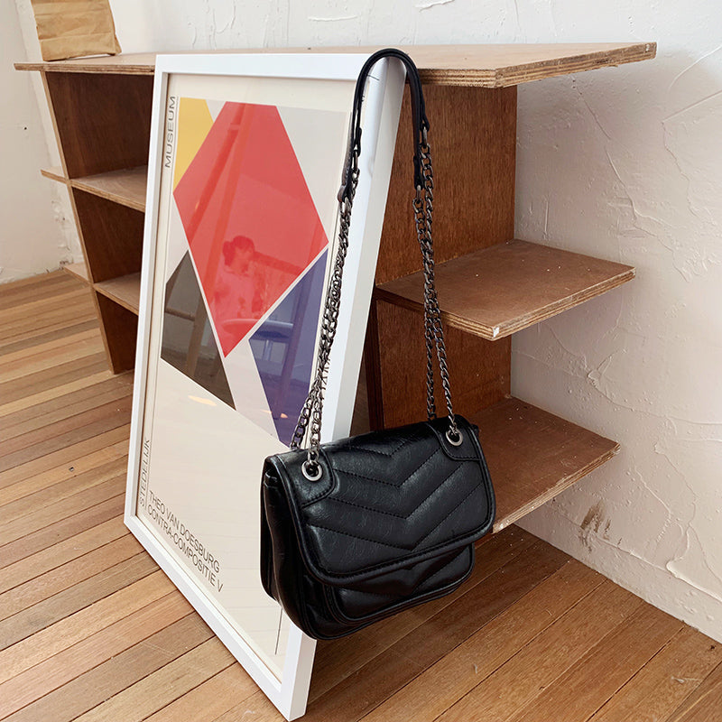 Halima Black Shoulder Bag