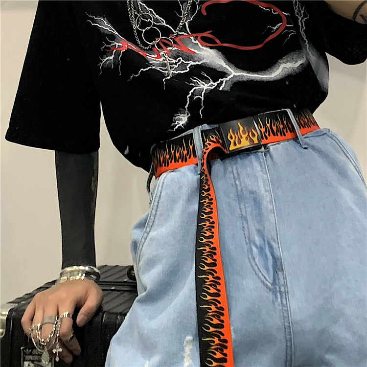 Flames belt