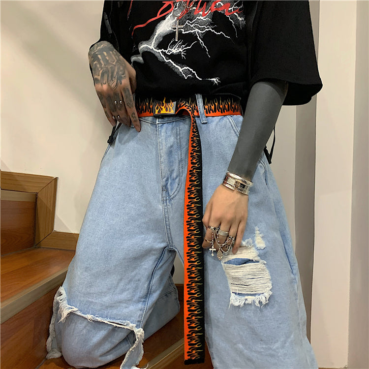 Flames belt