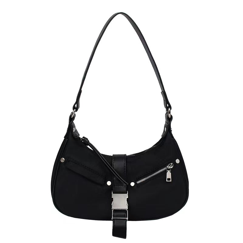 Kiran Zipped-Up Shoulder Bag