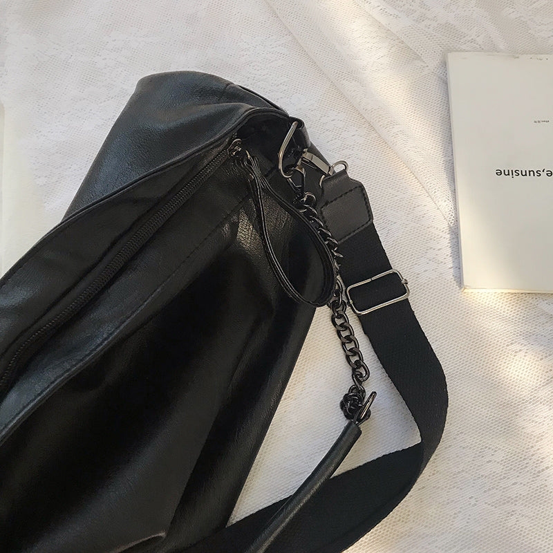 Plain Chain Canvas Bag