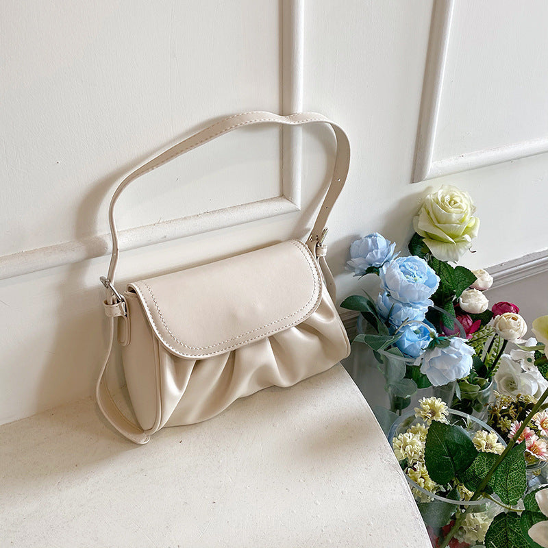 Edana Plain Ruffled Bag