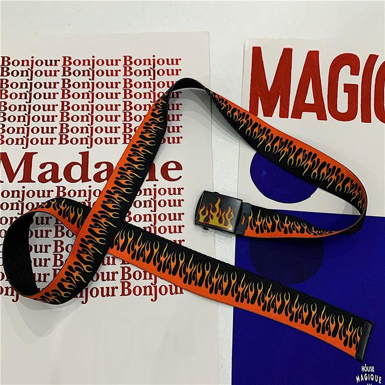 Flames belt