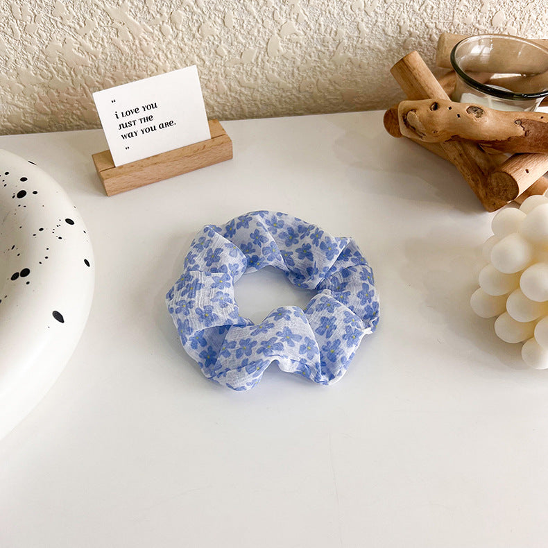 Blue Chaser Scrunchies