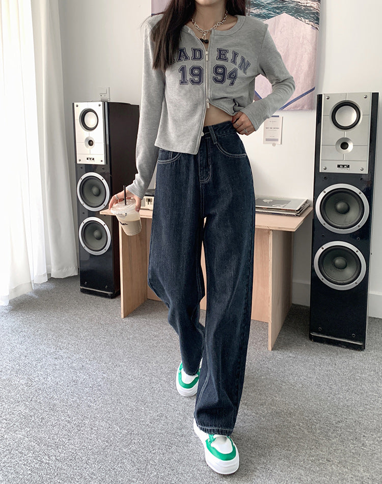 Straight Denim Jeans