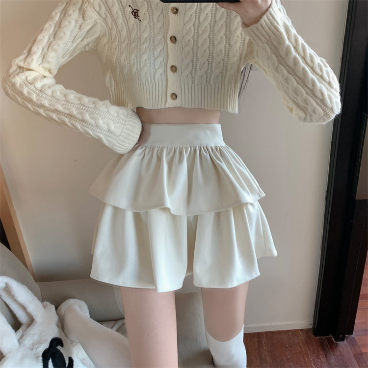 Londyn Ruffled Dual Line Skirt