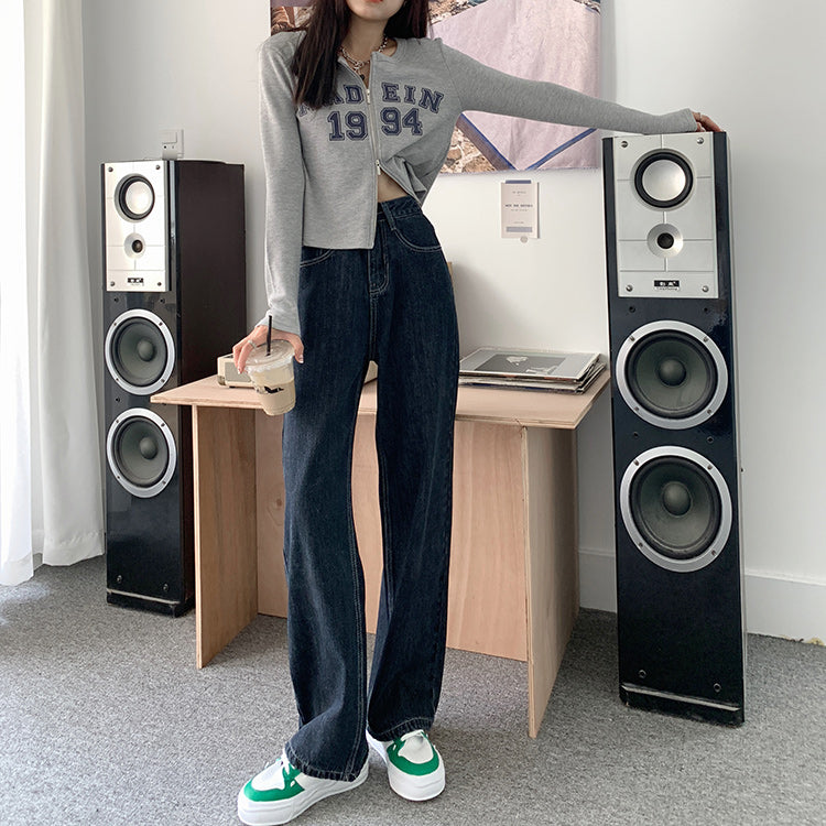 Straight Denim Jeans