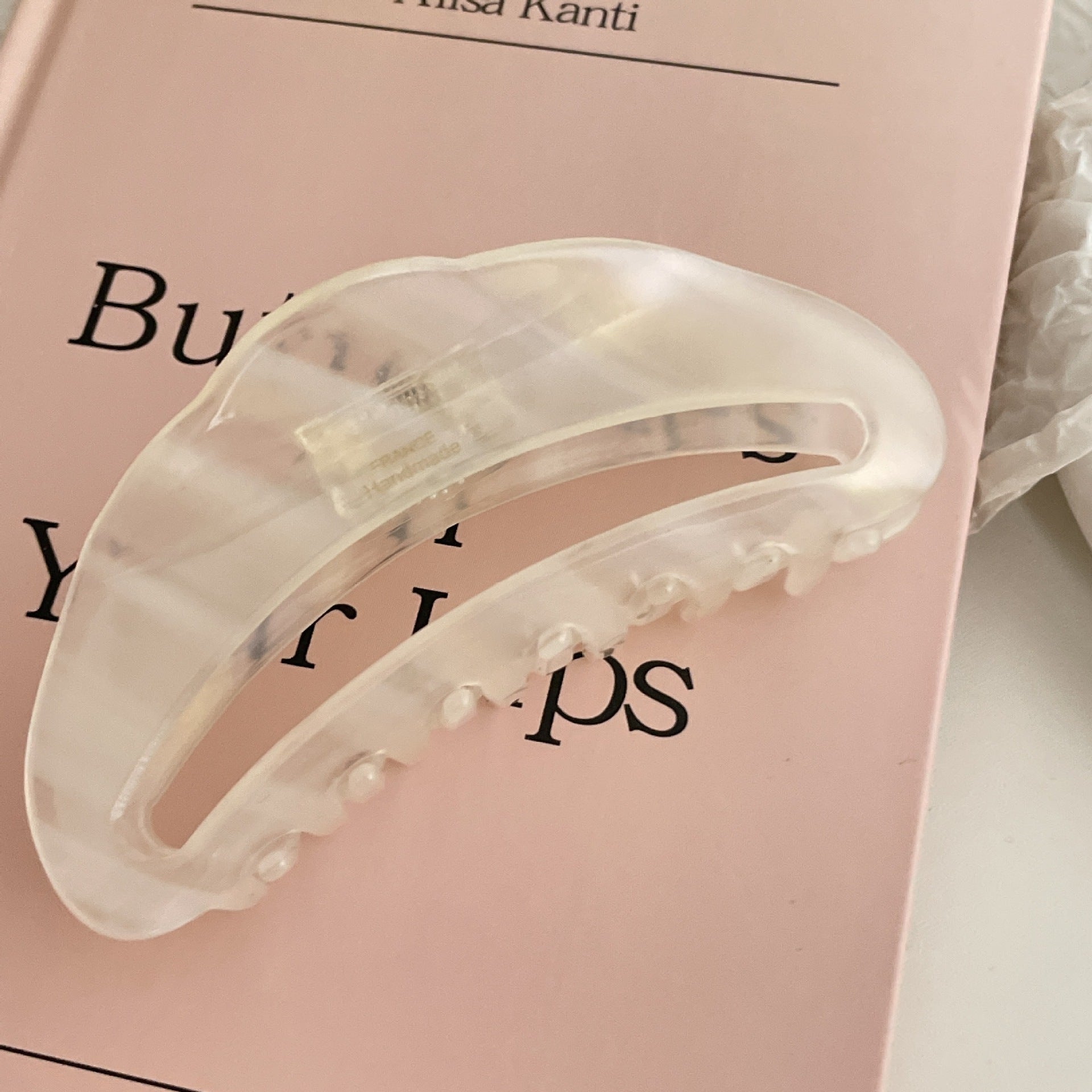 Marble Claw Clip
