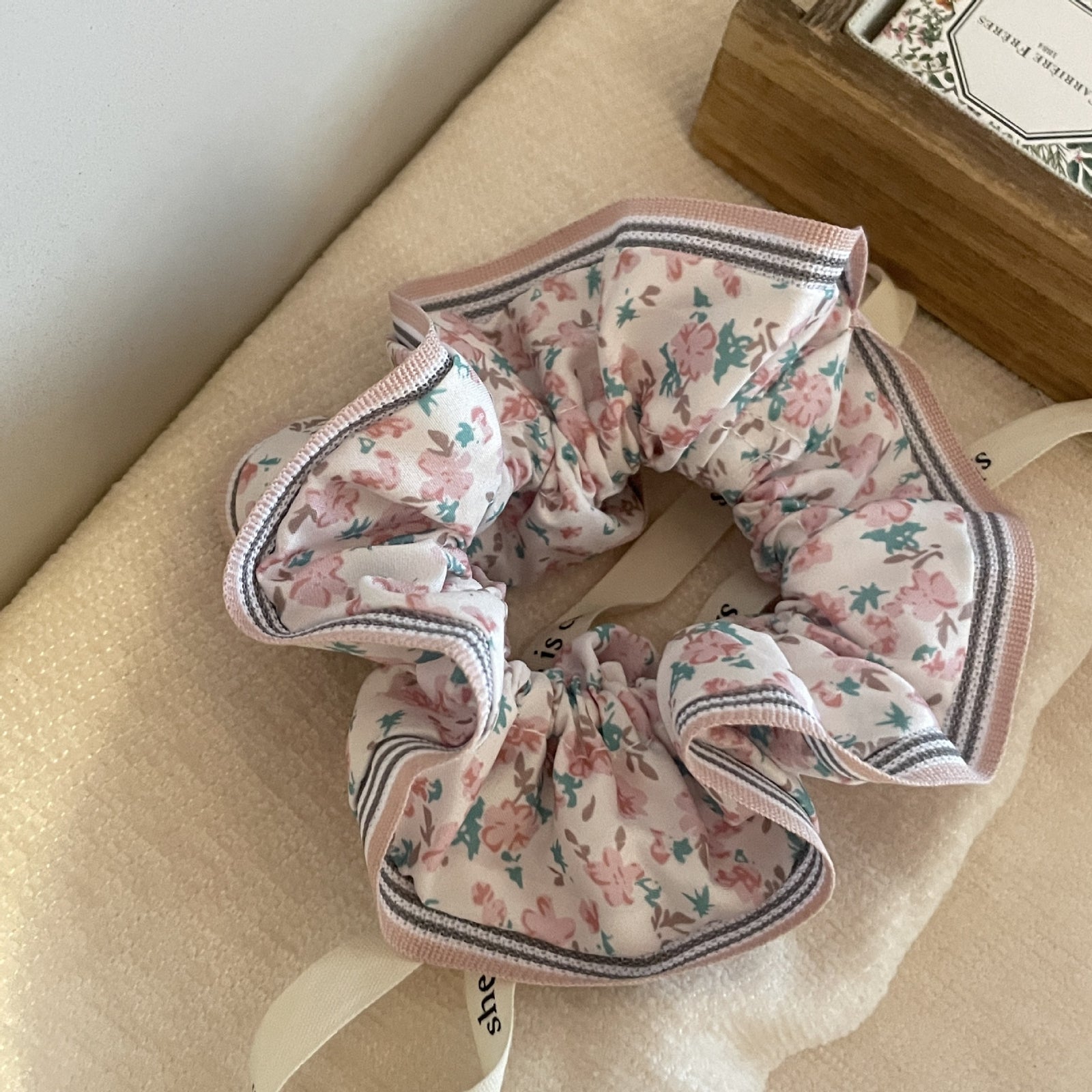 Floral Bomber Scrunchies