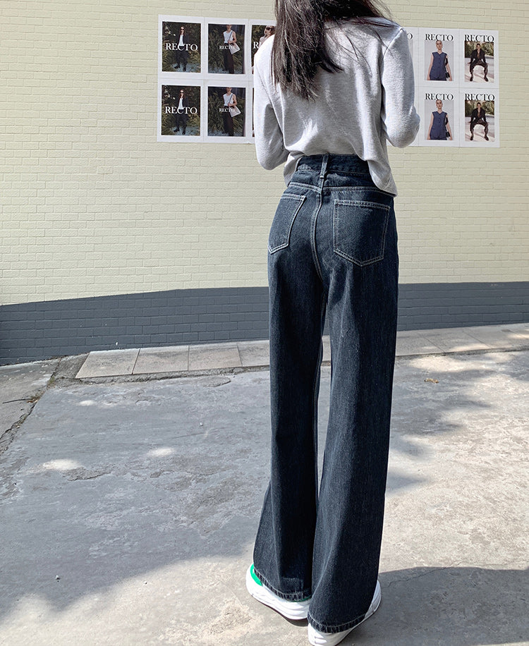 Straight Denim Jeans