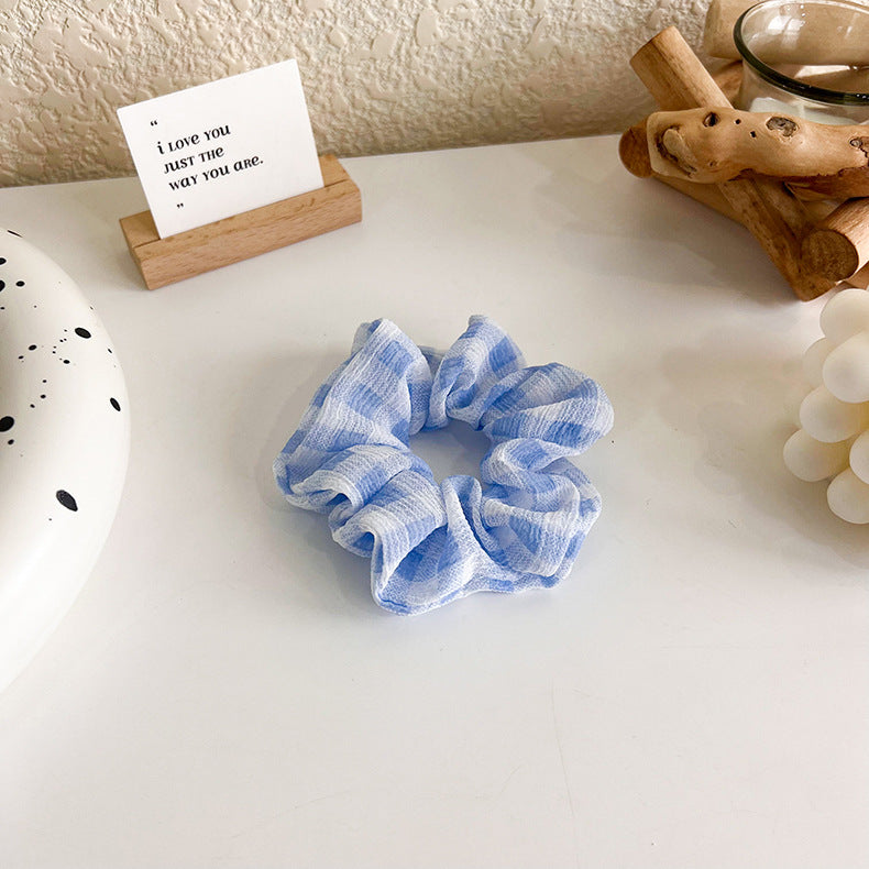 Blue Chaser Scrunchies