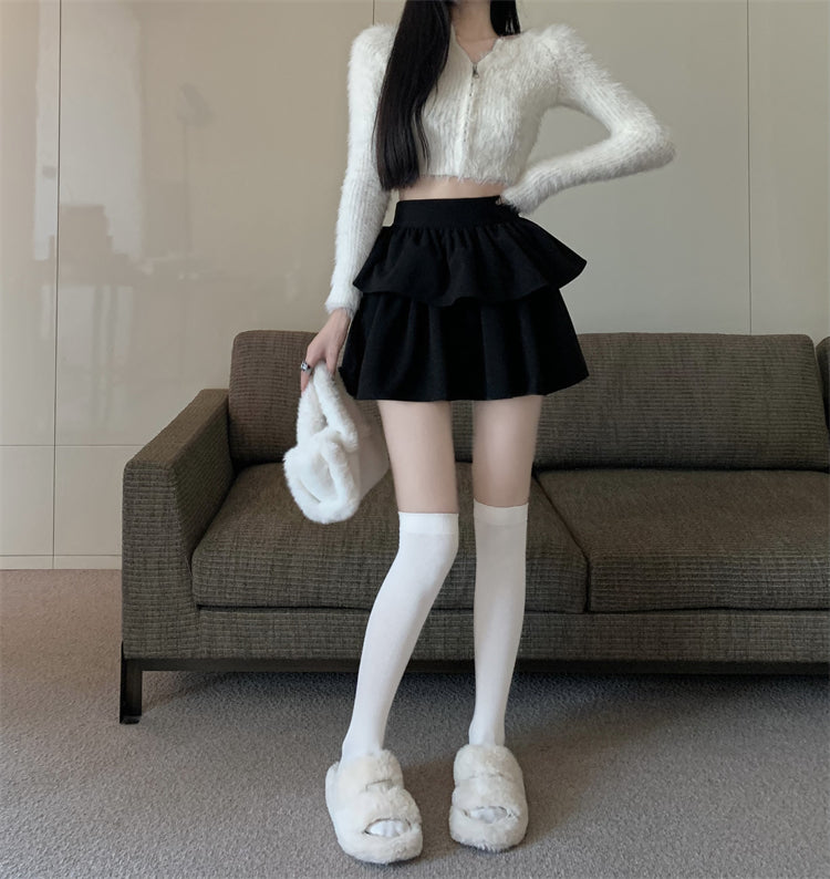 Londyn Ruffled Dual Line Skirt