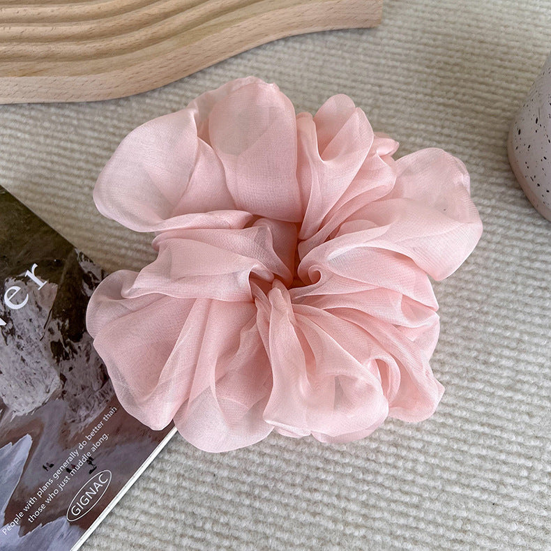 So Lux Chiffon Scrunchies