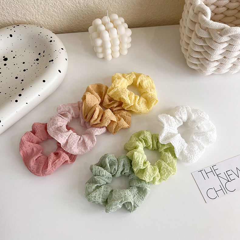 Fade Into Rainbow Scrunchies