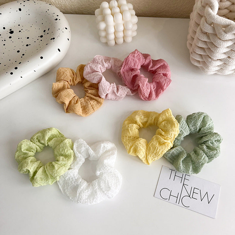 Fade Into Rainbow Scrunchies