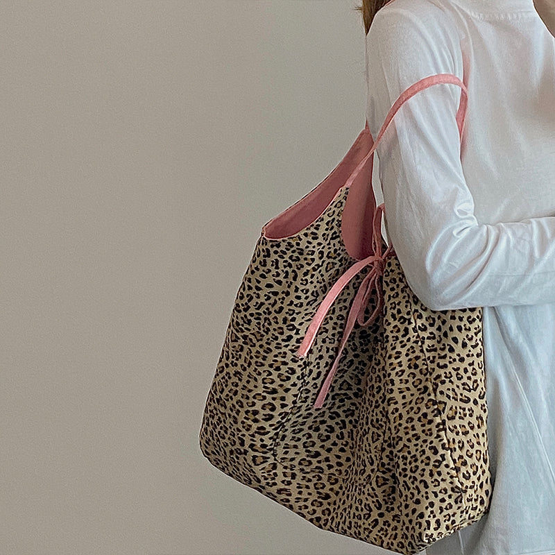 Leopard Canvas Bag