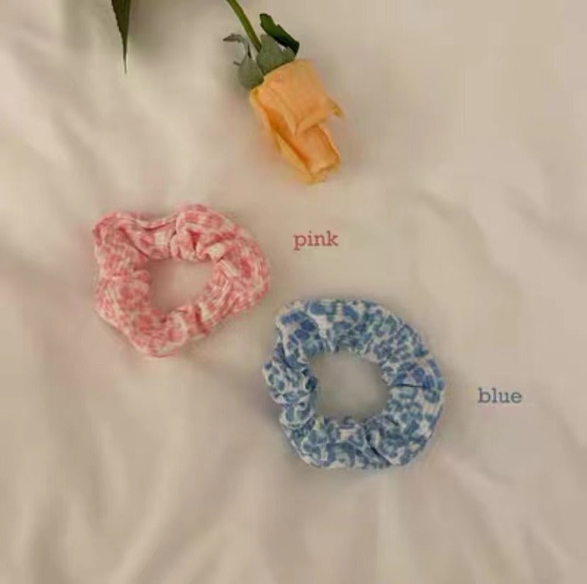 Pastel Patchwork Scrunchies