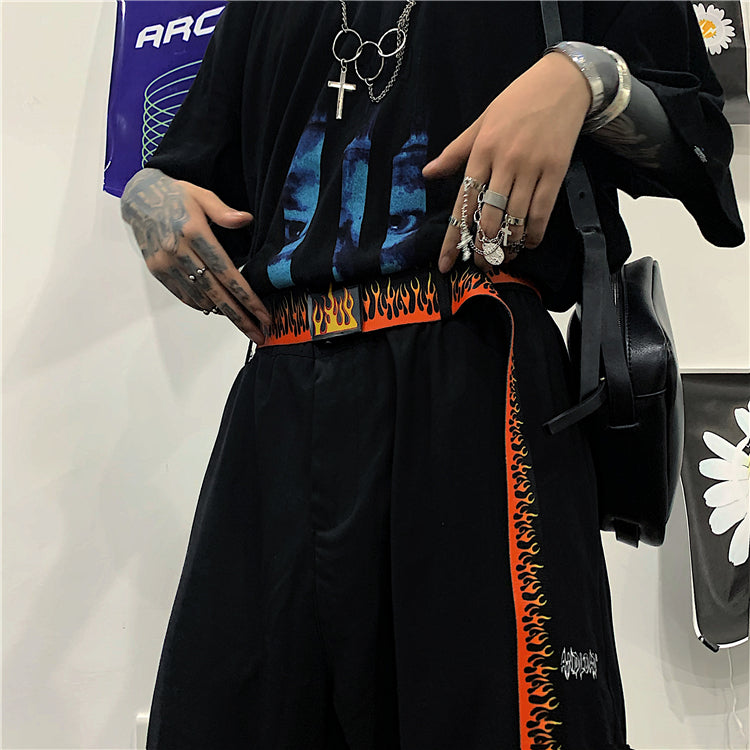 Flames belt