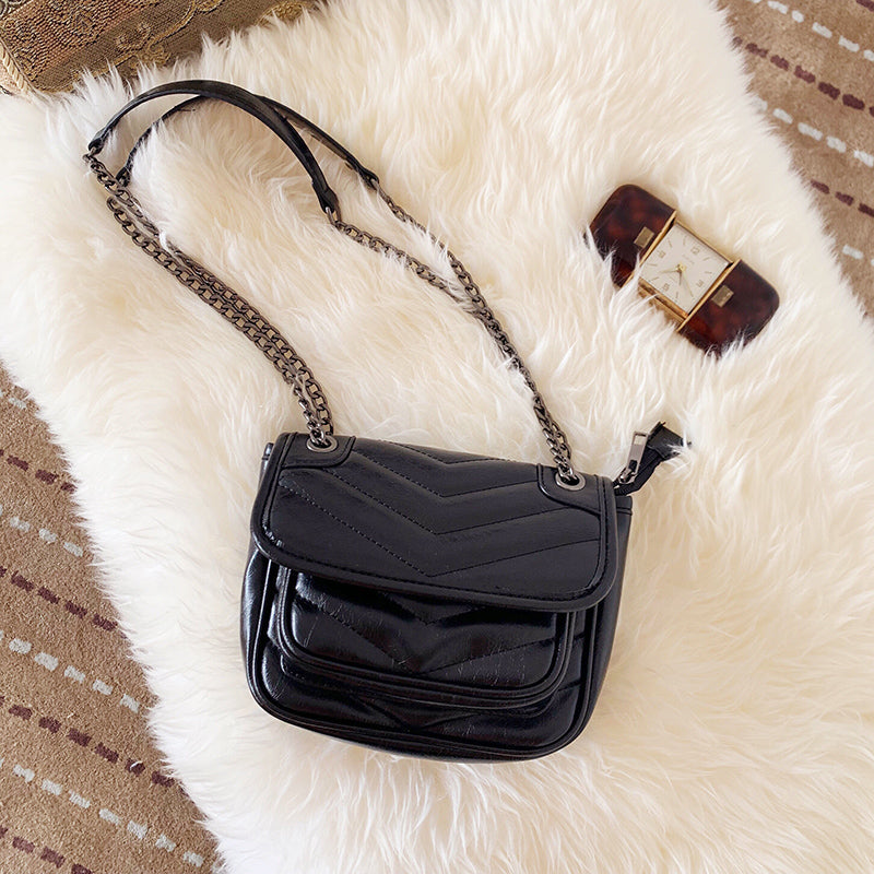 Halima Black Shoulder Bag