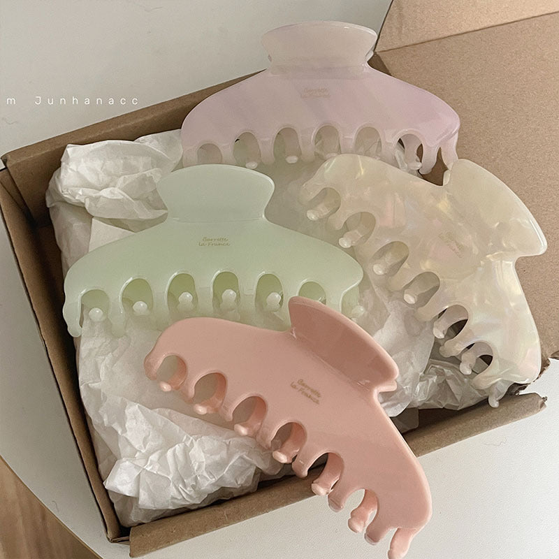 Marble Claw Clip