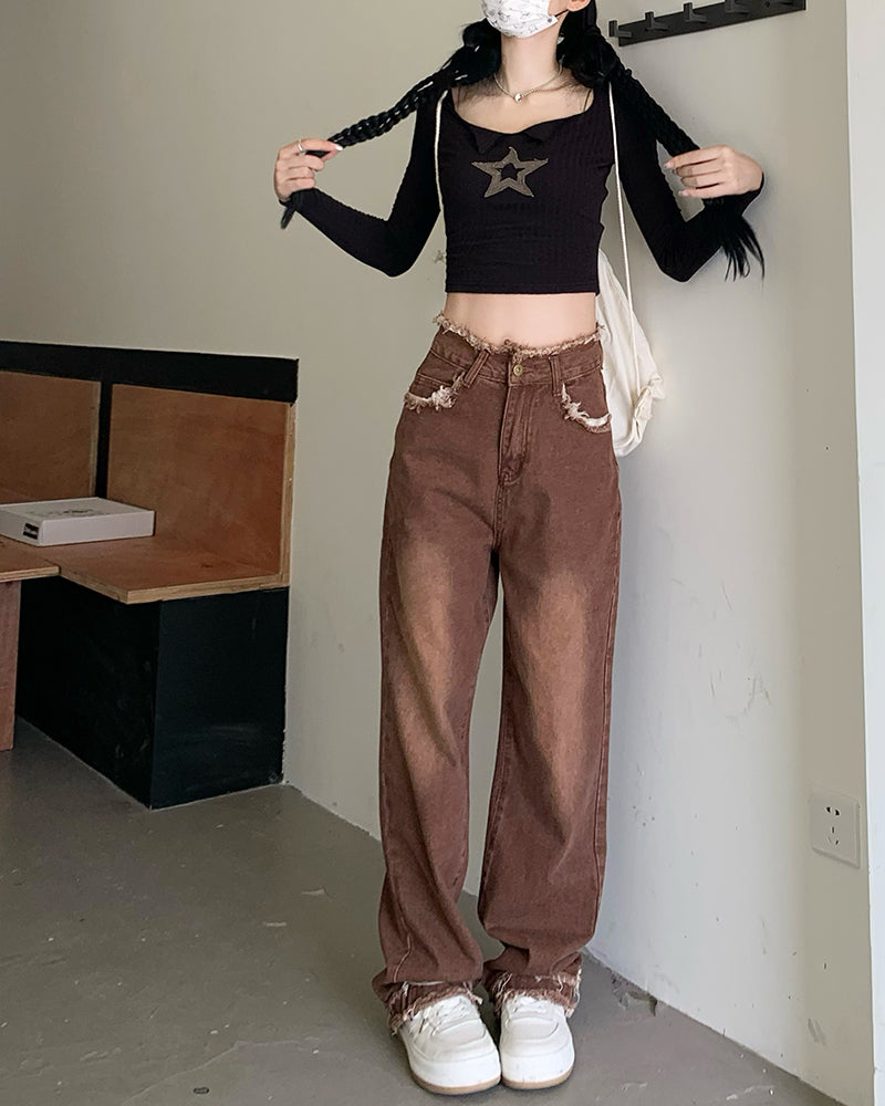 Alaiya Tassel Jeans
