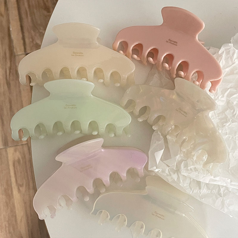 Marble Claw Clip
