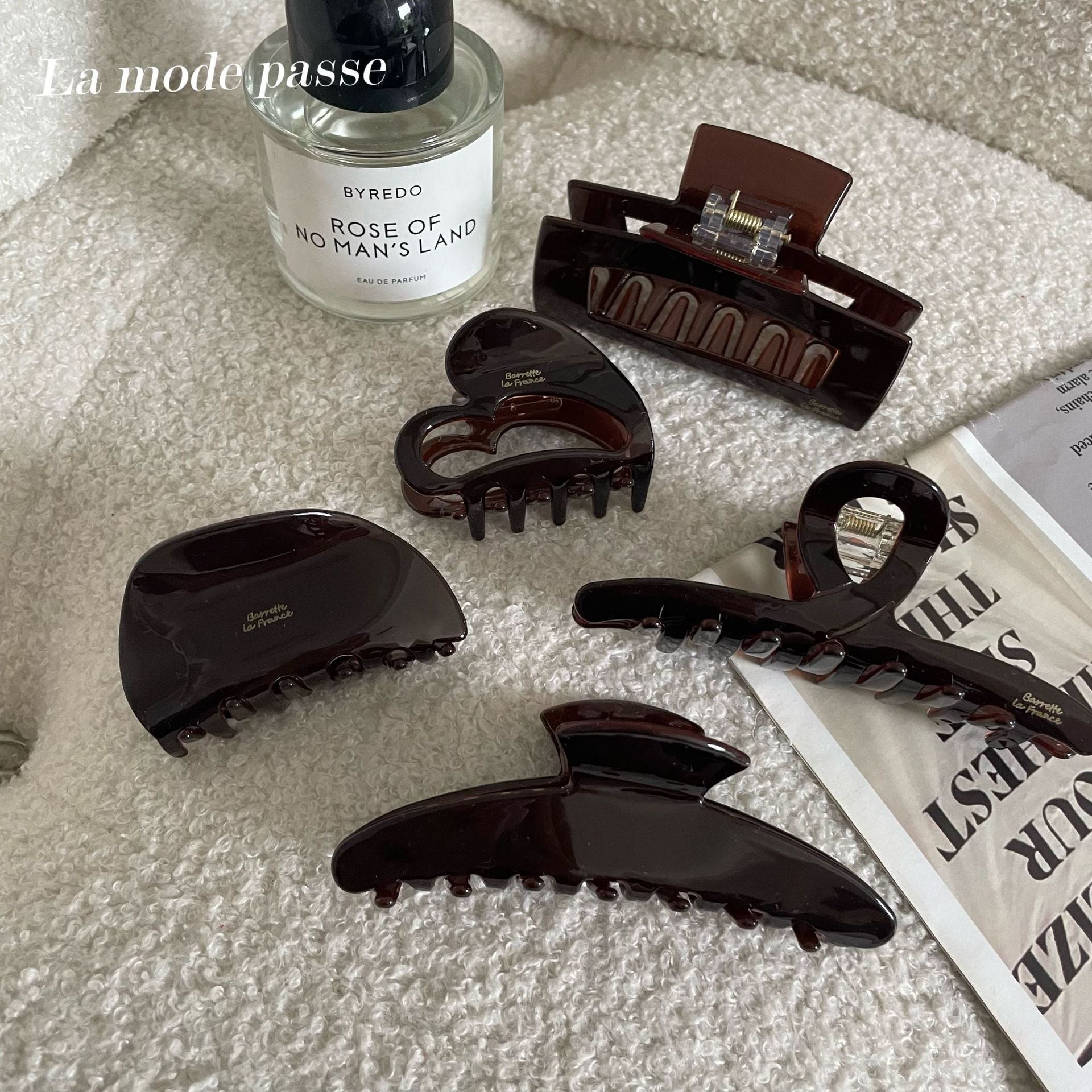 Wood Spirit Claw Clip