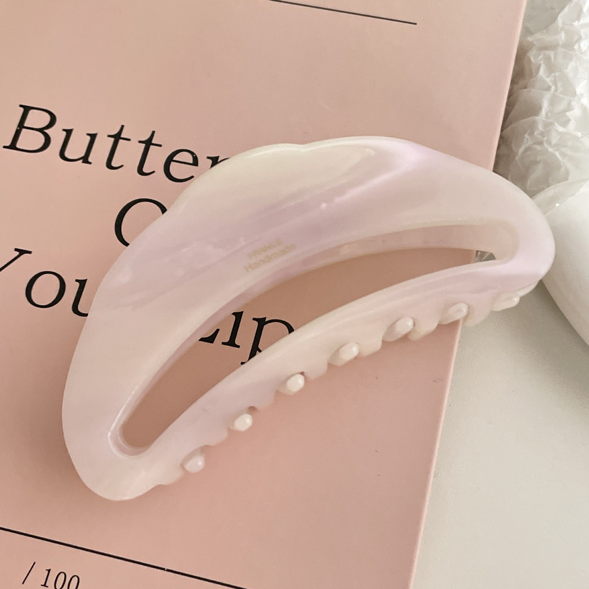 Marble Claw Clip