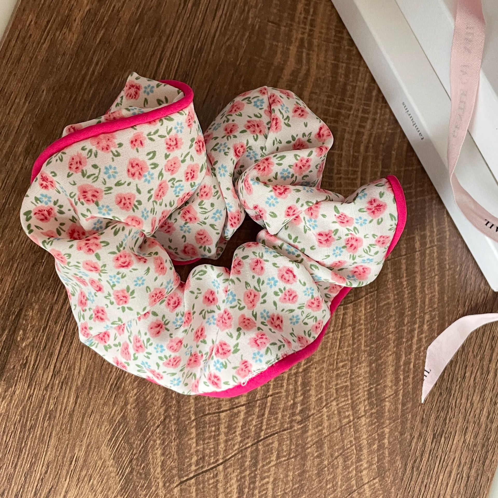 Pastel Patchwork Scrunchies