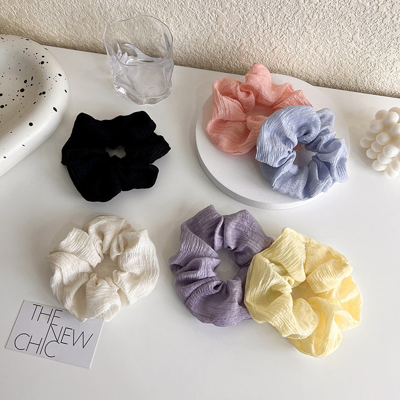 Sweet Roll Scrunchies