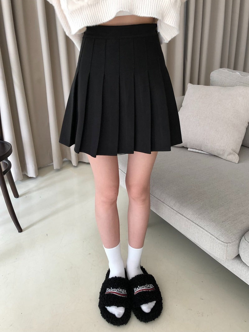 Multiple Color Plain Skirt