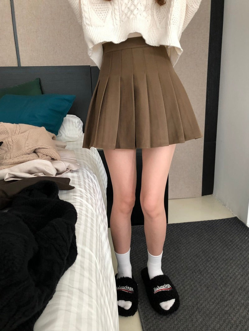 Multiple Color Plain Skirt