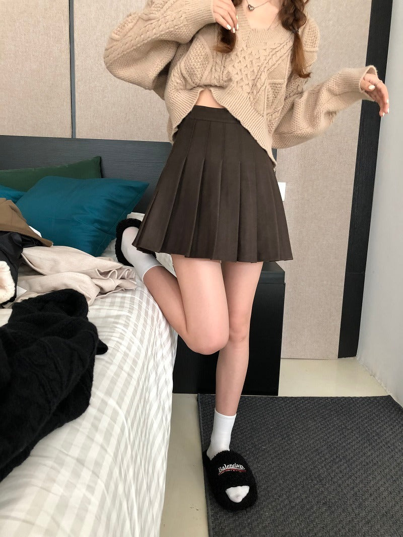Multiple Color Plain Skirt