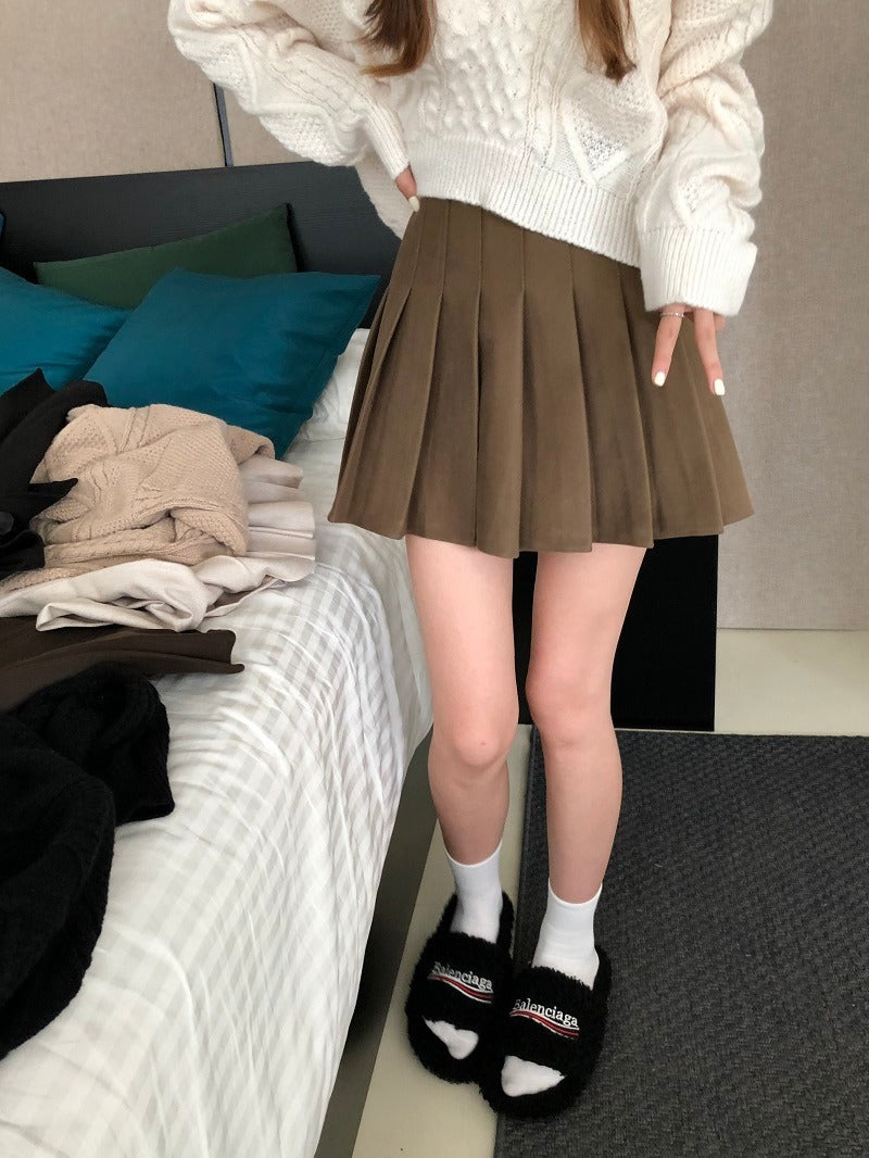Multiple Color Plain Skirt